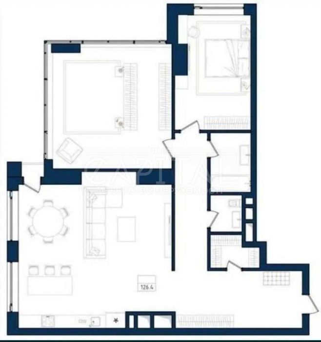 Продажа 4к Квартира 130м2 ЖК Metropole Большая Васильковская, Центр, Киев