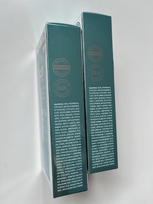 Zestaw 2 x CLIV Multi Hyaluron krem do twarzy SPF 50 hialuron 70 ml