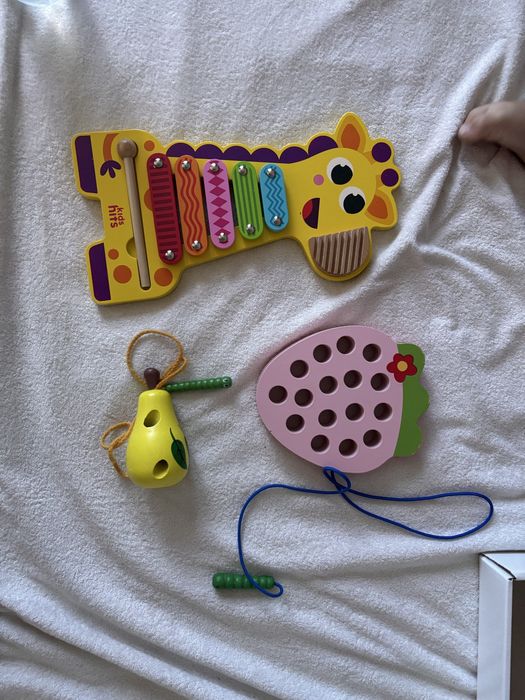Іграшки для розвитку, шнурівка, Ксилофон