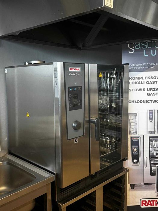 Piec konwekcyjno parowy rational icombi 10gn.