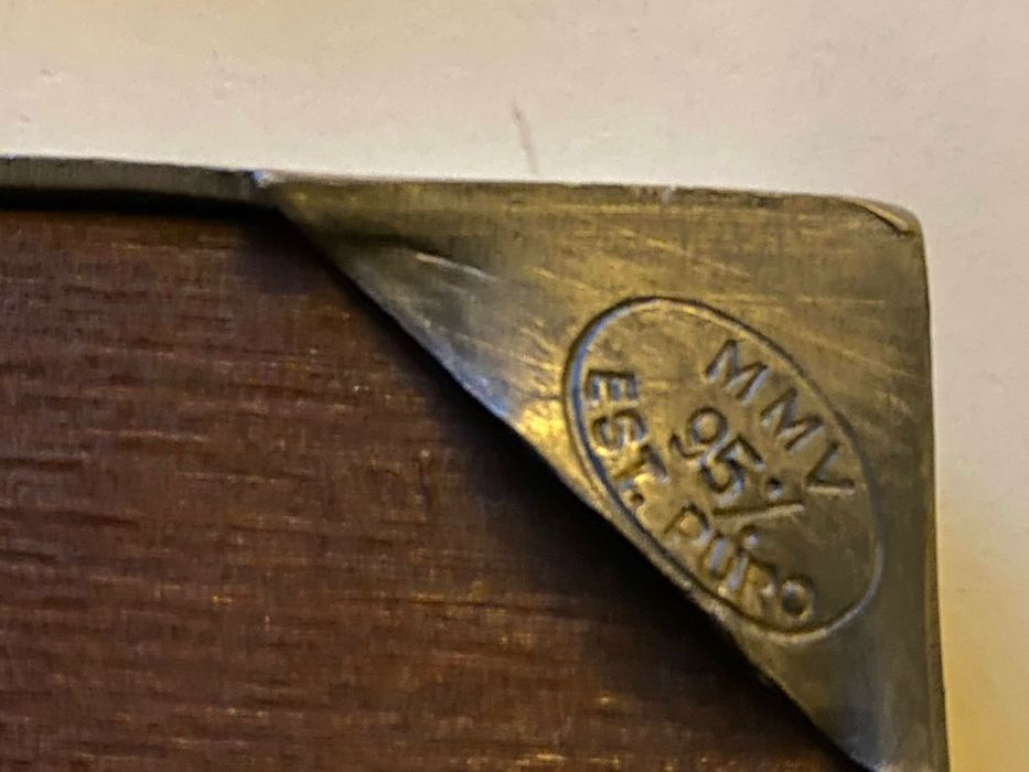 Molduras e suporte post it |Estanho 95% puro| Mais de 40 anos