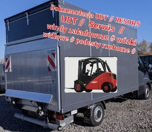 Dokumentacja UDT*RESURS UDT*Serwis/windy załadowcze/wózki widłowe
