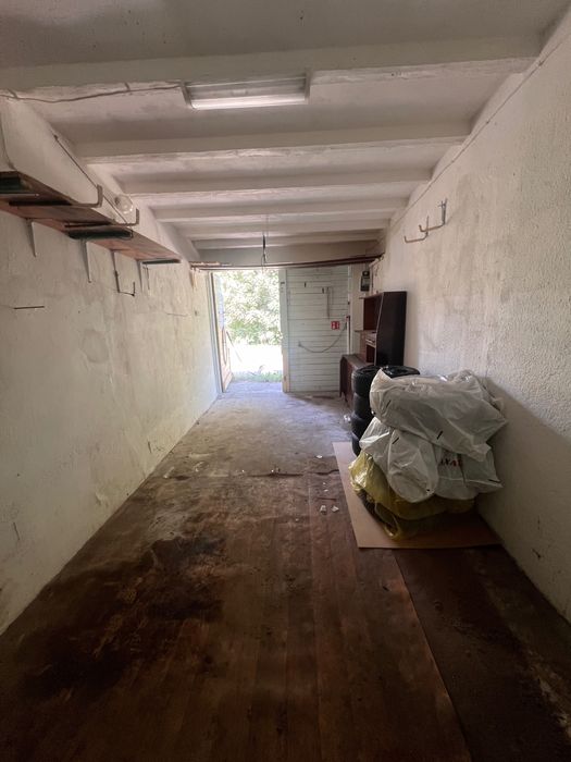 Garaż murowany z prądem