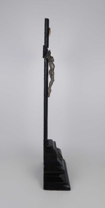 Crucifixo antigo em madeira - 35 cm