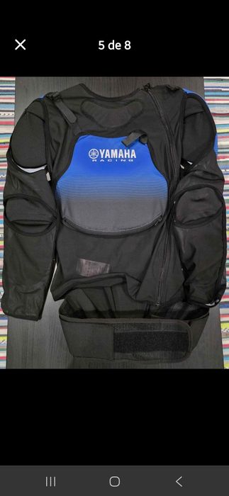 1 L e 1 XL Coletes zde proteção Original Yamaha GYTR