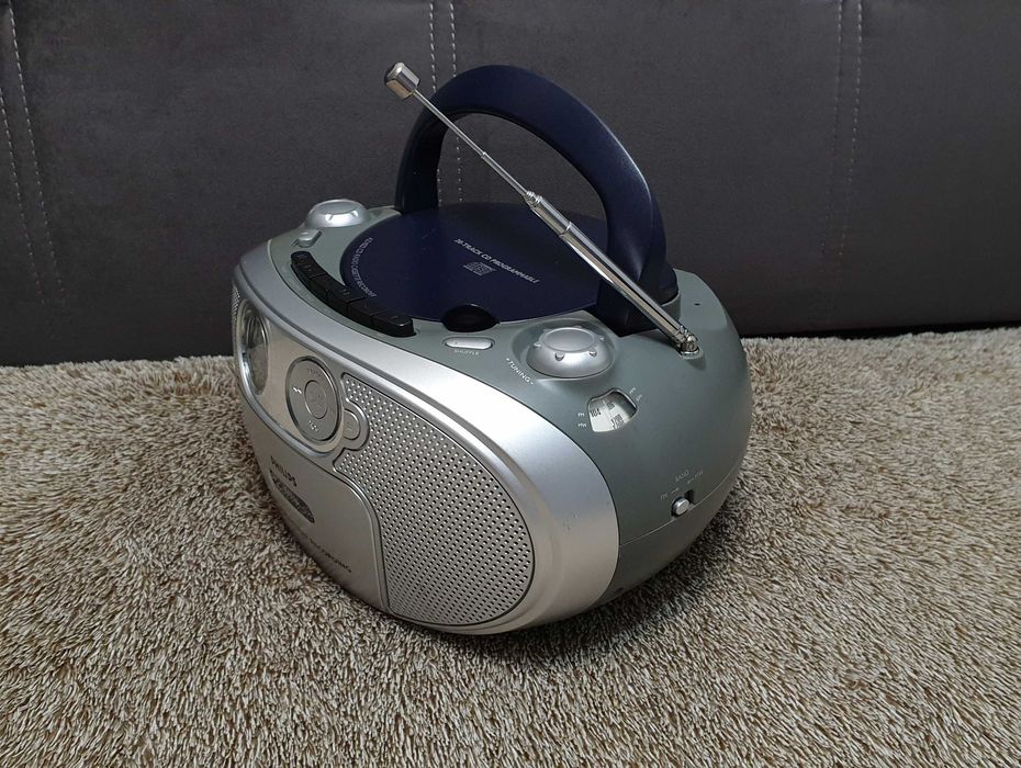 Магнітола (Бумбокс) Philips AZ1022 — Шикарний стан\ Привезена з Англії
