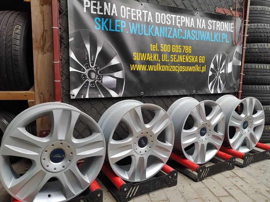 4x felgi alu R18 5x108 Ford Mondeo Kuga Focus S-Max C-Max Edge Volvo Jaguar