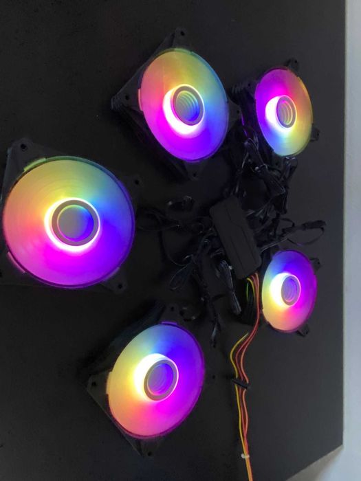 Ventoinhas RGB darkFlash Infinity 5in1