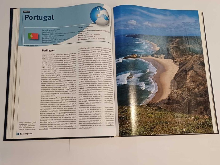 Grande atlas do século XXI, Geografia universal - Europa Ocidental