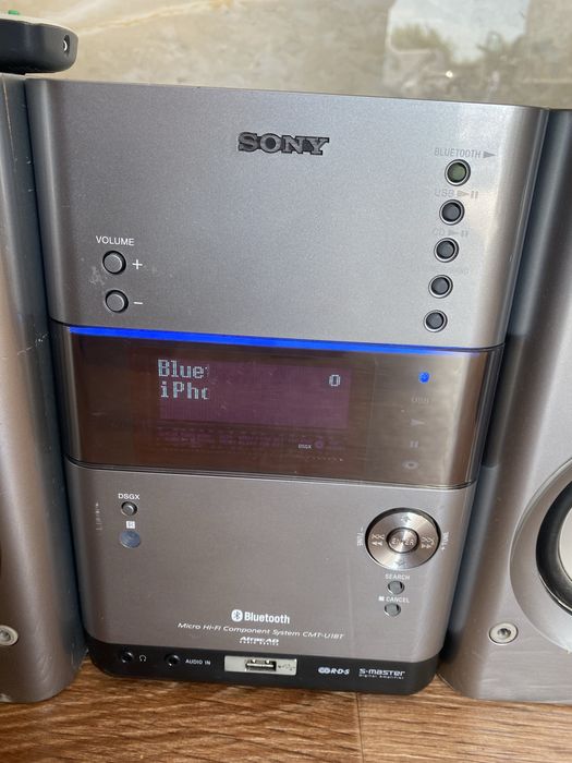Музичний центр sony usb bluetooth