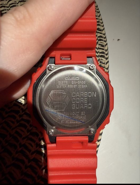 Годинник Casio G-SHOCK GA-2100-4AER