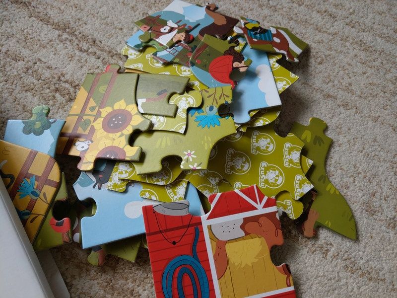 CzuCzu 40 układanka puzzle Konie