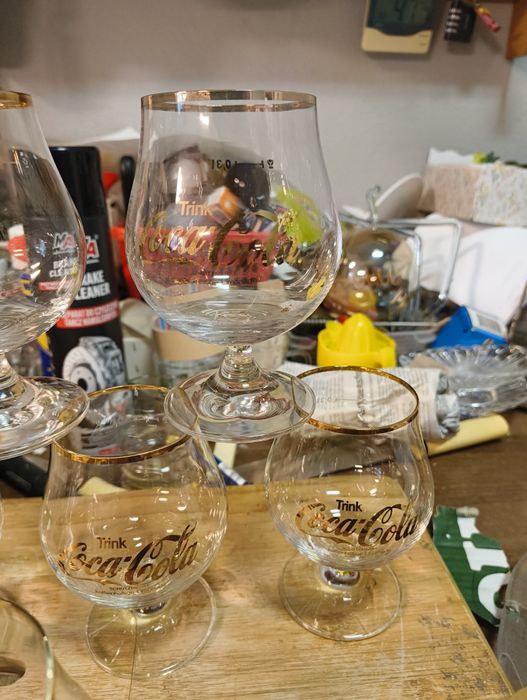 Coca -Cola vintage kieliszki