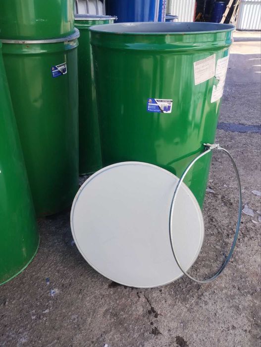 Бочка, тара, ємність металева Б/В  200л. під хомут