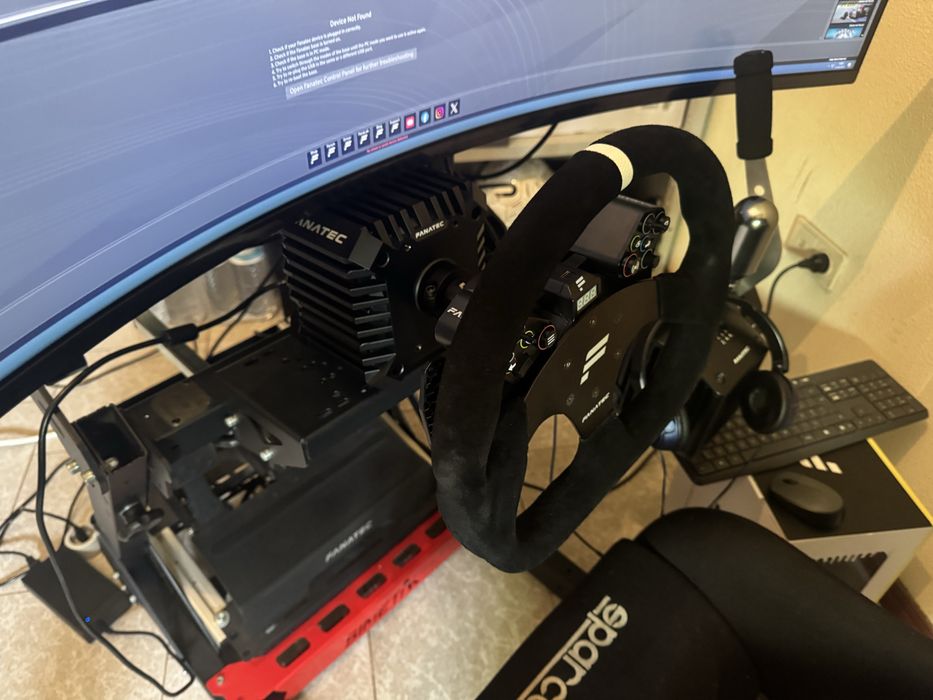 Simulador Completo Fanatec - Samsung G9 - Simetik