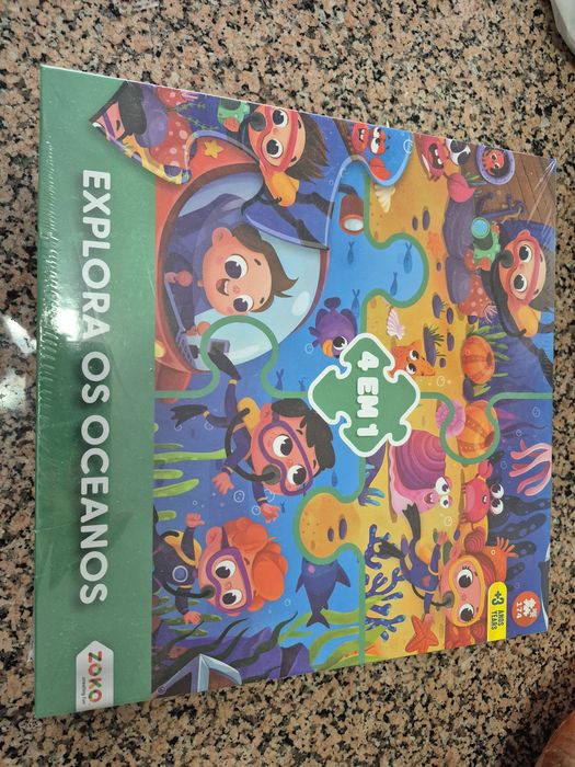 Puzzle Explora os Oceanos - Novo