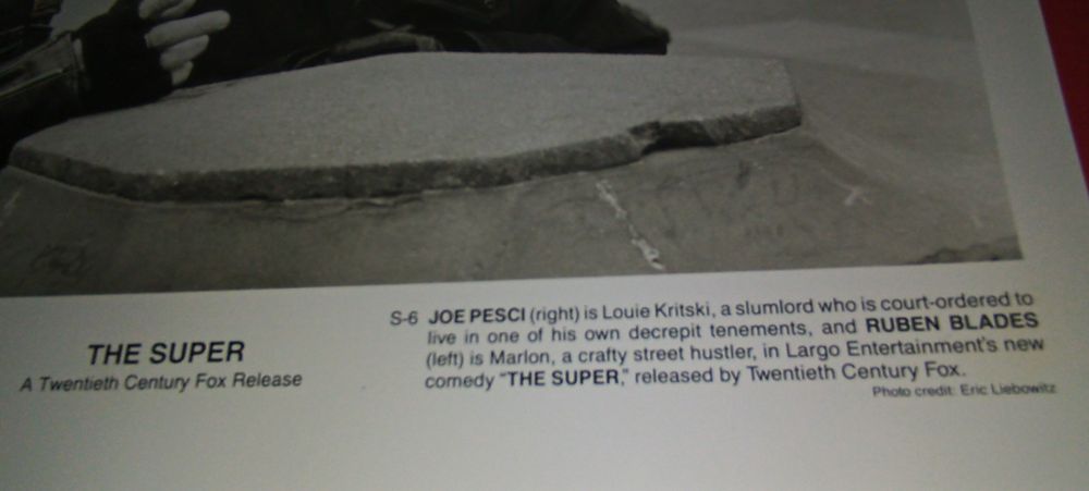 Foto de cinema o filme the super pela  twenty century fox  de 1991