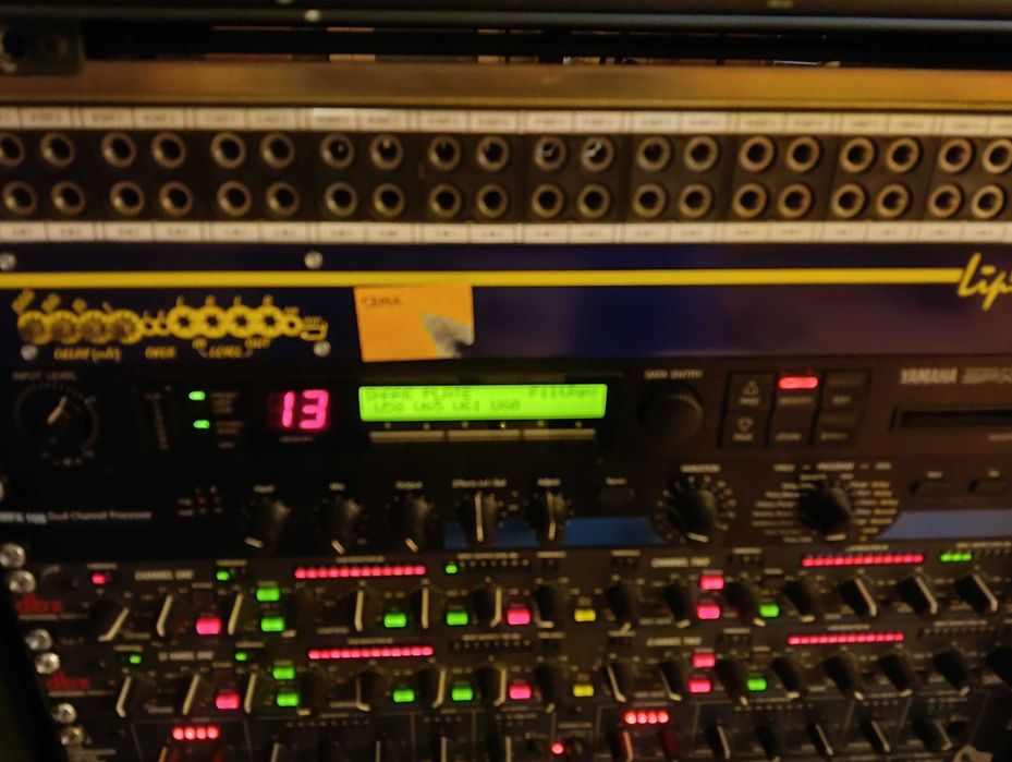 procesor dynamiki dbx 1066, dbx 266, Yamaha SPX 990 i inne