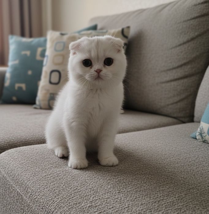 Ніжний,любвіобільний шотланський котик!