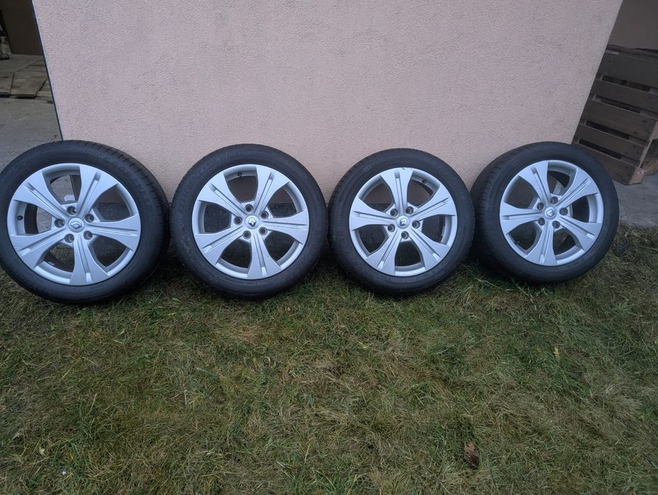 Koła alufelgi renault 17" 5x114,3 205/55/17 lato 5mm 7J ET49
