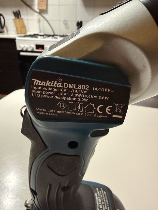 Ліхтар Makita DML 802 оригінал , стан новий