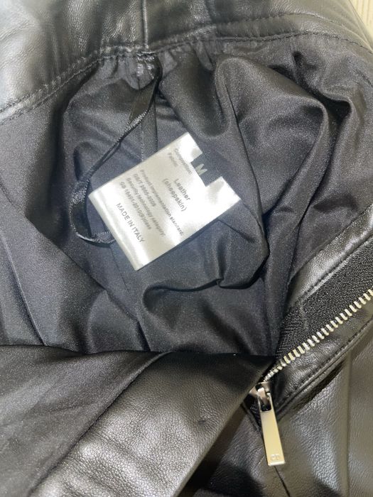 Юбка шорты мягкая кожа