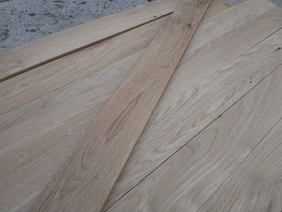 Lamela drewniana ścienna - dębowa 125 cm