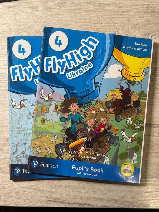 Fly High Ukraine 4 комплект Pupils Book and Activity Book