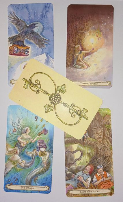 Таро оракул: Кіппер,Міст. палітра, Голоса і бачення, Казкове Лізи Хант