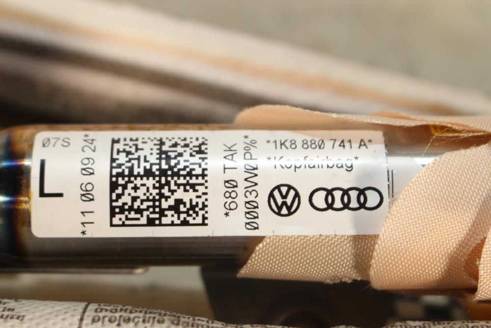 Airbag cortina esquerdo VOLKSWAGEN Golf VI (5K1)