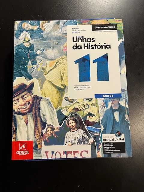 "Novo Linhas de História 11" - 11º ano – NOVO - PROJECTO PROFESSOR