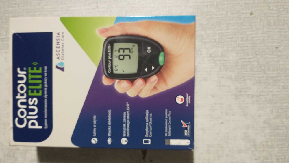 Glukometr Contour Plus-ONE-ELITE  -NOWE,paski do gluk