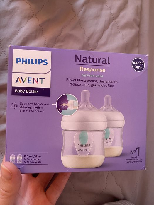 2x Philips Avent butelka antykolkowa 125 ml 0m+