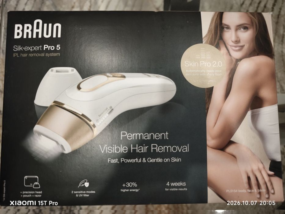Vendo depiladora Braun Silk expert Pro5