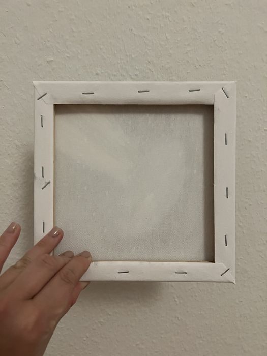 Картина на полотні «НЛО», 20 х 20 см, інтерʼєр,декор,сканді.