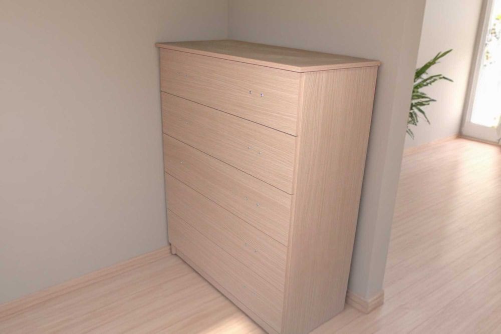 Camiseiro com 5 Gavetas – Novo | Já Montado | Entrega Grátis