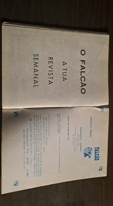 Revista O Falcão de 1980