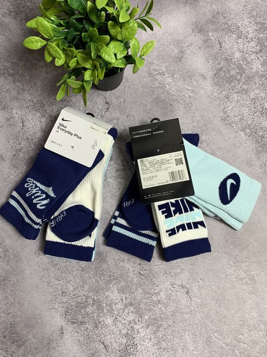 Шкарпетки Nike Everyday Plus Dri-FIT, набір 3 пари носки