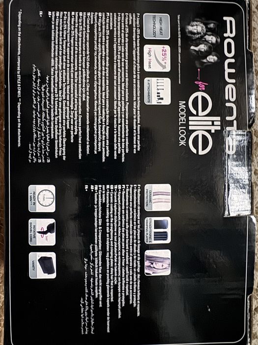 Modelador/Babyliss Rowenta elite model look - novo