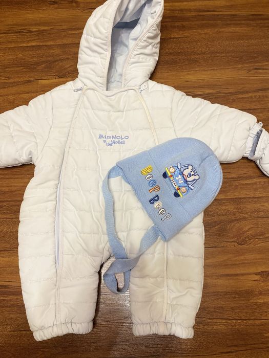 Зимовий комбінезон 6-9 місяці