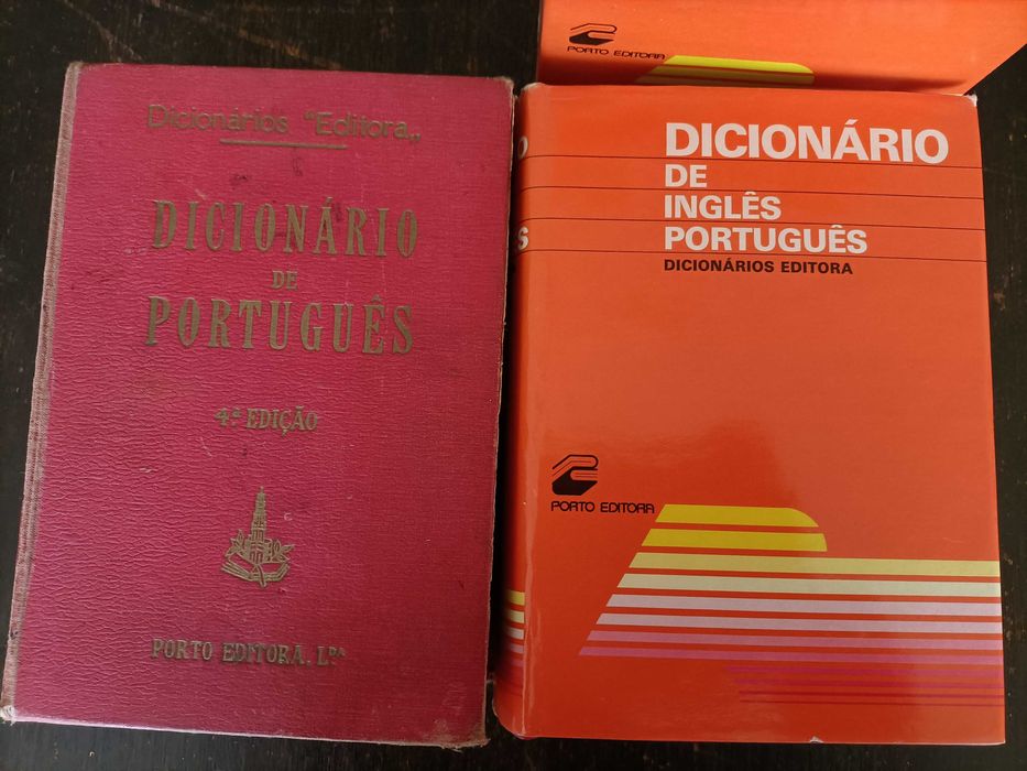 18 Livros Escolares/Dicionários Inglês Português, a Partir de