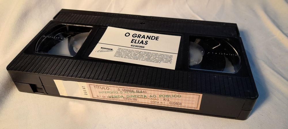 O grande Elias - VHS , lusomundo 1991
