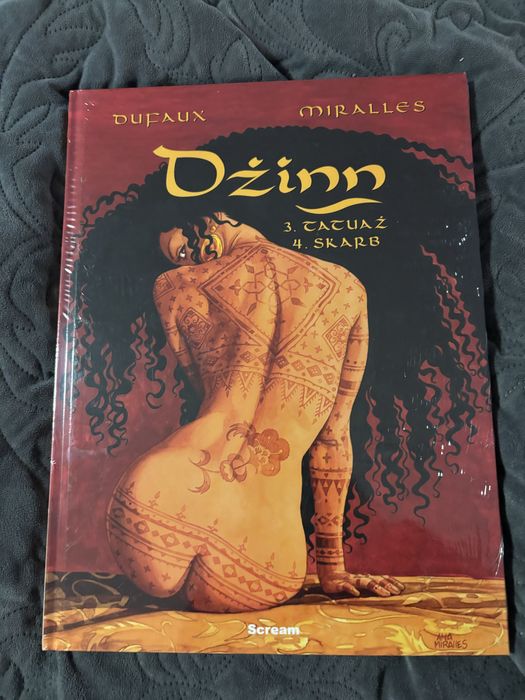 Komiks dżinn scream