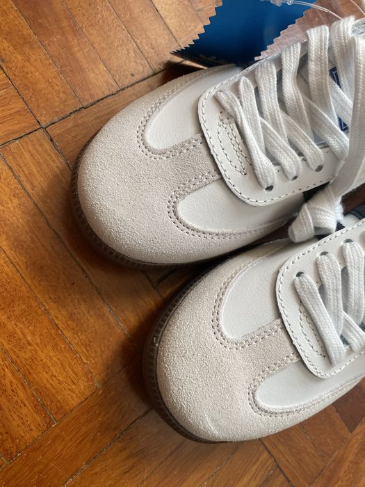 Adidas samba branco e preto