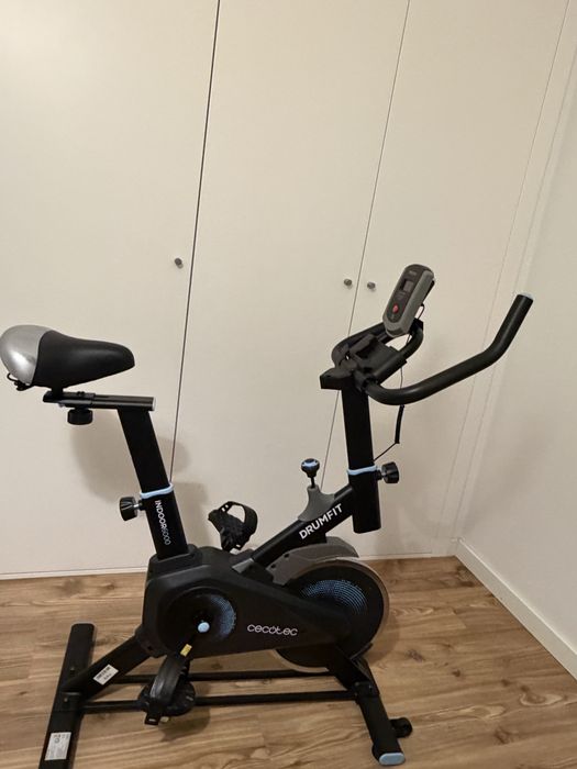 Bicicleta de Spinning DrumFit Indoor 6000 Compact – Como nova