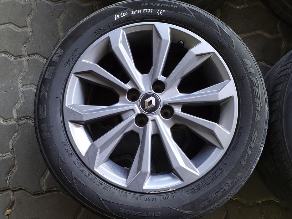 Jantes Renault Clio 5 Rs R16 Com Pneus 195/55 Furação 4X100