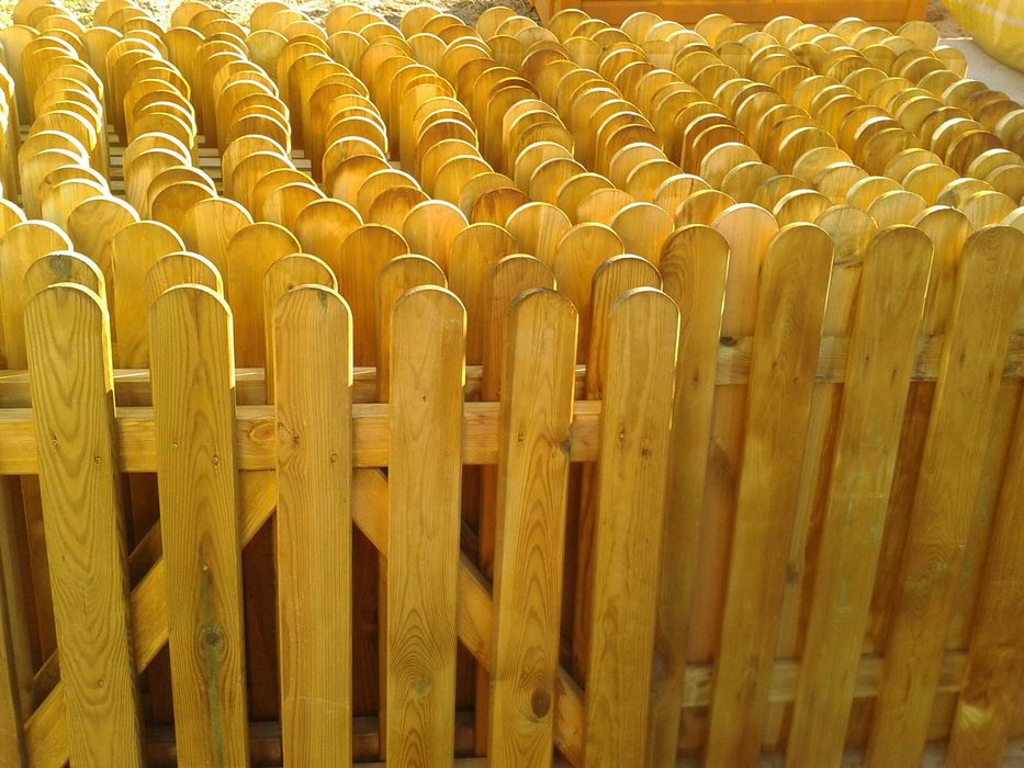 Pergola Płot Sztachetowy 180x90 cm Sztachety Ogrodzenie Płoty Pergole