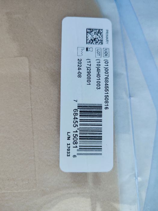 Granuflex opatrunek hydrolipidowy 15x15cm nowy