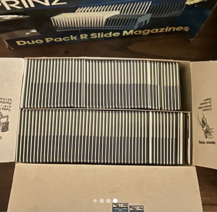 Projetor de Slides Prinz Auto + Pack de Acessórios (Testado e a Funcionar)