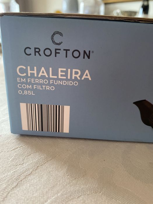 Chaleira estrear em ferro fundidoc filtro 0.85l